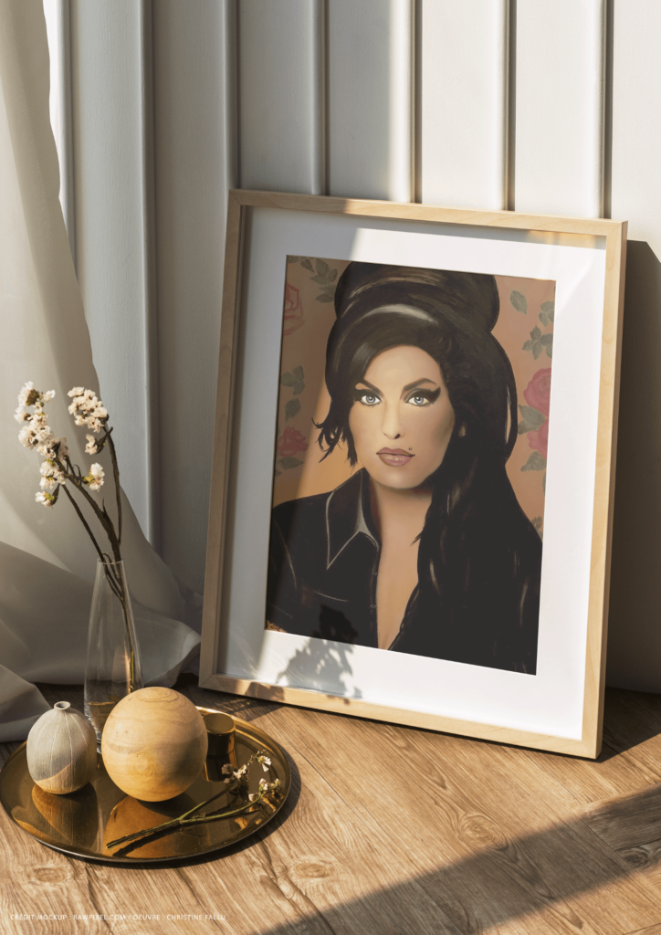 Tableau - Portrait - Amy Winehouse