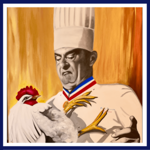 Tableau - Portrait - Paul Bocuse