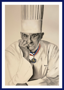 Tableau - Portrait - Paul Bocuse