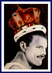 Tableau - Portrait Freddie Mercury