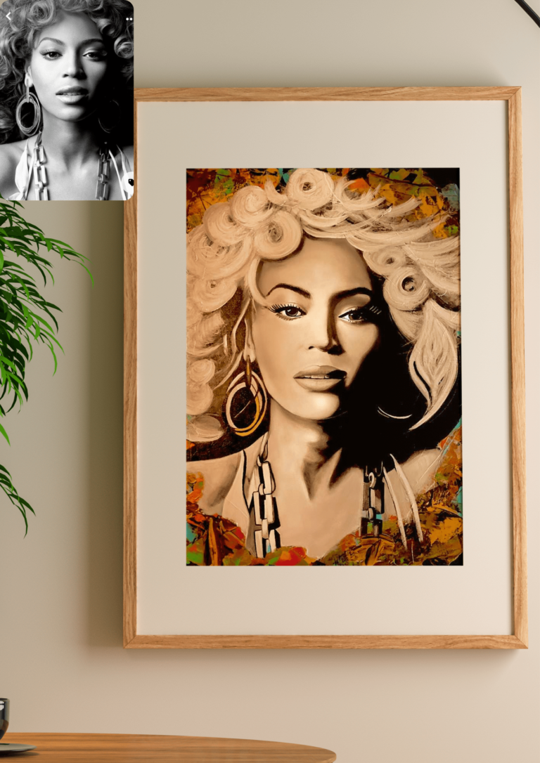 Tableau - Portrait Beyoncé