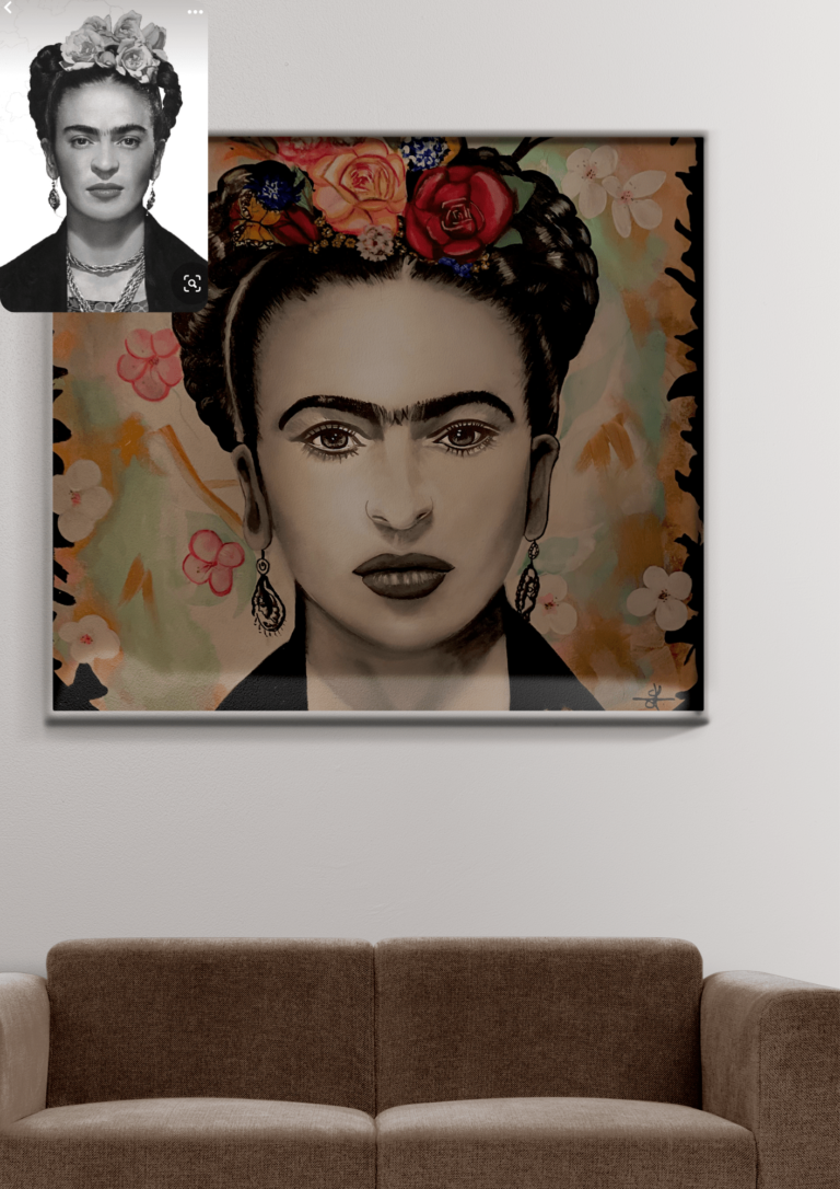 Tableau - Portrait - Frida Kahlo