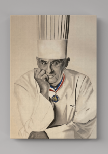 Tableau - Portrait - Paul Bocuse