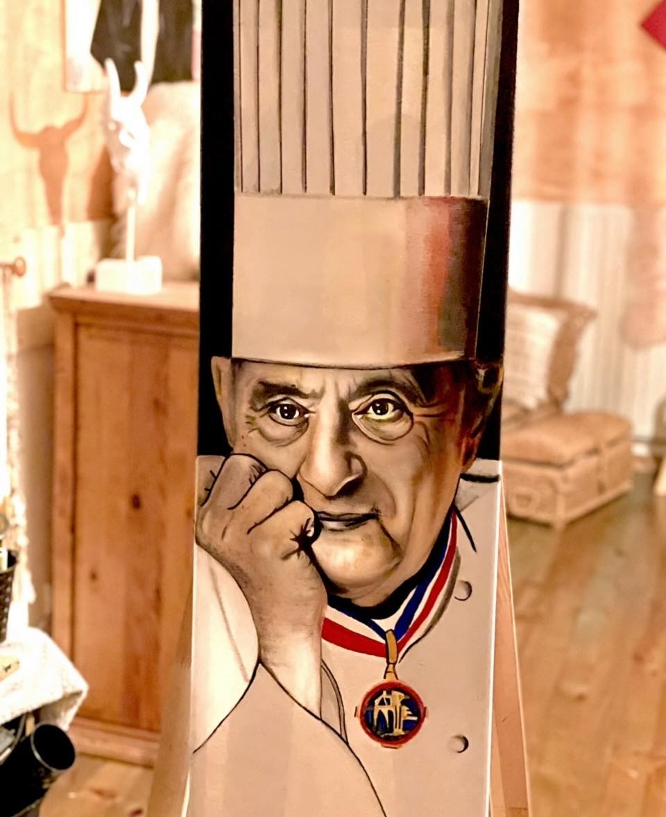 Tableau - Portrait - Paul Bocuse